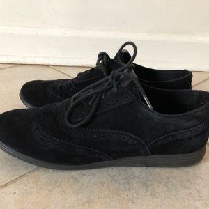 Cole Haan Shoes Grand Tour Oxford Black Suede -8